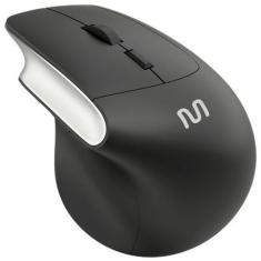 Imagem de Mouse Sem Fio Vertical USB Silencioso DPI Ajustável Conforto - Multila