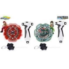 Imagem de Kit 2 Beyblade Burst Metals Com Lançador Ken + Gou Beyblade Burst