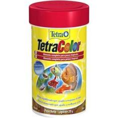 Imagem de Ração Para Peixe Tetra Color Flakes 20G