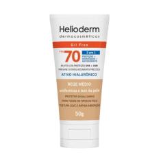 Imagem de Protetor Solar Cor Facial Bege Médio Fps70 50G – Helioderm
