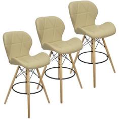 Imagem de Banqueta Slim (Pé Madeira)