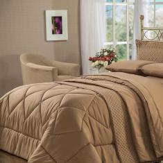 Imagem de Edredom Queen Plumasul Summer Soft Touch 240X260Cm Café