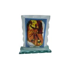 Imagem de Quadros Decorativos Vidro 14,5X12Cm Exú - Zp7