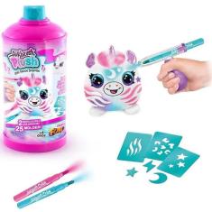 Imagem de Pelucia Surpresa Para Pintar Mini Airbrush Plush Fun F01216