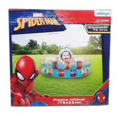 Imagem de Piscina Inflável Marvel Spider-man 70L 75x22cm DYIN-219 - Etitoys