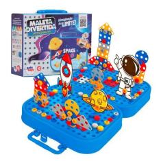 Imagem de Brinquedo Maleta Astronauta Educativo Tato Coordenação - Paki Toys