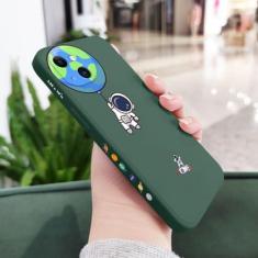 Imagem de Capa de telefone astronauta para iphone 14 13 12 11 pro max mini x xr xs max se8 7 plus 6 6s plus capa, verde escuro 1, para iphone 6 6s