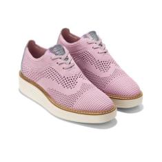 Imagem de Cole Haan Sapato Oxford feminino com plataforma Stitchlite Originalgrand, Malha malva Shadown, 35
