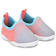 Imagem de Tênis Infantil Comfort Calce Fácil Tecido Cores-Unissex