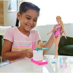 Imagem de Boneca Barbie Dreamhouse Adventures Barbie Nadadora - Mattel