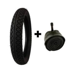 Imagem de Pneu Traseiro Maggion 80/100-14 Street Biz Pop + Câmara Mj14