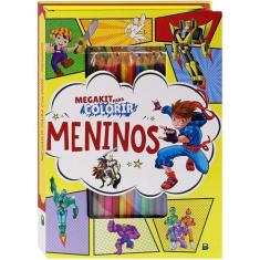 Imagem de Livro - Megakit para Colorir: Meninos