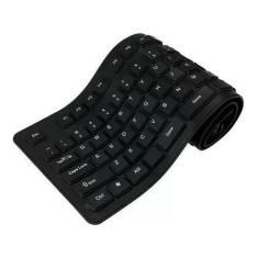 Imagem de Teclado Flexível Usb 85 Teclas Interface Dobrável Abnt2 - Nova Voo