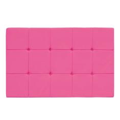 Imagem de Cabeceira Suspensa Sleep 140 cm Casal Suede Pink - Amarena Móveis