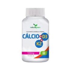 Imagem de Cálcio+ D3+ K2 60 cápsulas de 550mg Natural Green