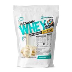 Imagem de Kit: 100% Whey Protein Chocolate Branco 1,8Kg - Wisehealth