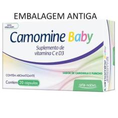 Imagem de Camomine Mais Vitaminas 20 Cáps Nova Embalagem - Arte Nativa