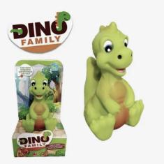 Imagem de Brinquedo De Vinil Atóxico Bebê Dinossauro Infantil - Cometa