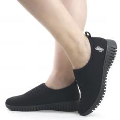 Imagem de Tênis Tricot Lycra - USAFLEX, Preto, 35