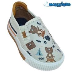 Imagem de Tênis Molekinho Masculino Slip On Urso Infantil Napa-Masculino