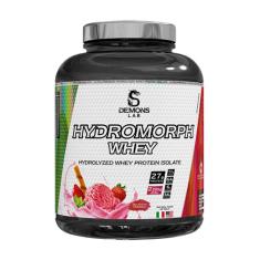 Imagem de Best Whey Hidrolisado e Isolado Morango 2,265 kg Hydromorph Demons Lab 69 doses - Melhor Whey Protein