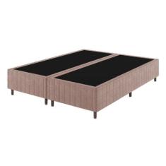 Imagem de Base Box Queen 25cm x 1,98m x 1,58m Treviso Matelado Rustico rose - Vi