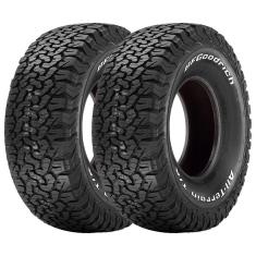 Imagem de Jogo 2 Pneus BFGoodrich Aro 17 All Terrain T/A KO2 37X12.50R17 124R 8 Lonas - Letras Brancas
