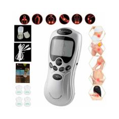 Imagem de MASSAGEADOR ELÉTRICO DIGITAL PARA DORES TENSÃO MUSCULAR 4 ELETRODOS FISIOTERAPIA ACUPUNTURA-Unissex