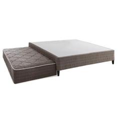 Imagem de Cama Box Base C/Auxiliar Casal Mh 1400 (138X188x34) - Herval