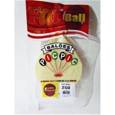 Imagem de Balão látex - Fat Ball Clear 25 polegada