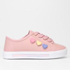 Imagem de Tênis Infantil Molekinha Corações Menina-Feminino
