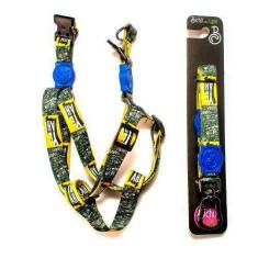 Imagem de Peitoral E Guia Australiana Crush Media - Cães Linha Luxo - Bicho Com