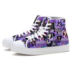 Imagem de Tênis Cano Alto Anime Naruto Hinata 2 Novidade-Unissex