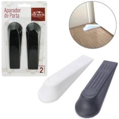 Imagem de Aparador Porta Plastico Preto/Branco 2 Pecas 11,5X3,5Cm