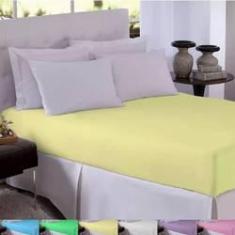 Imagem de Lençol Avulso King Com Elástico 100% Algodão - Premium