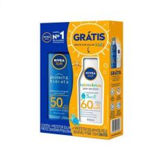 Imagem de Kit Protetor Solar Fps50 200ml e Kids Fps60 100ml - Nivea