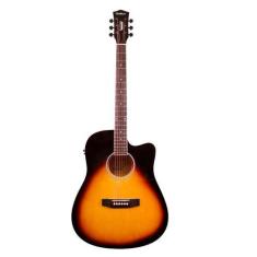 Imagem de Violão Eletroacústico Waldman Aço Dce141 Vs