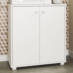 Imagem de Armário de Cozinha 2 Portas 1 Prateleira Branco 205 - Pnr Móveis