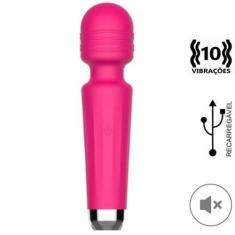 Imagem de Mini Massageador Varinha Mágica Aveludada e Recarregável - Aphrodisia