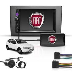Imagem de Kit Central Multimídia Mp5 2 Din Bt Espelha Fiat Palio 96/05 - First O