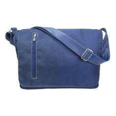 Imagem de Bolsa Pasta Carteiro Nylon Resistente Alça Reforçada Unissex Para Estu