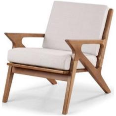 Imagem de Poltrona Milano Estofada Estrutura em Madeira - 51203 Sun House