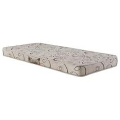 Imagem de Colchão Solteiro Herval Trento Espuma D23 14x88x188 cm - Cinza/Preto
