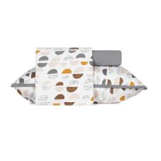 Imagem de Jogo de Cama Solteiro - 3 peças - Malha 100% Algodão - Vintage Polka