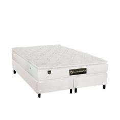 Imagem de Cama Box Queen: Colchão Molas Ensacadas Luckspuma Masterpocket  Lucksf