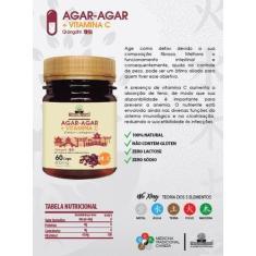 Imagem de Agar-Agar   Vitamina C Mtc 60 Caps Folhas E Raizes - Folhas E Raízes