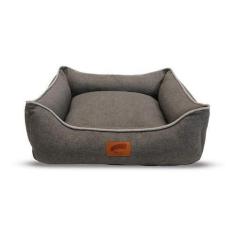 Imagem de Cama Baw Waw Tons De Cinza Para Cães E Gatos - Tamanho G