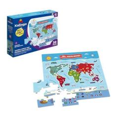 Imagem de Quebra-Cabeça Meu Primeiro Mapa-Múndi Xalingo