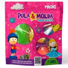Imagem de Princesas - Massinha De Modelar Eva Pula E Molda 7 Cores Sortidas - Ma