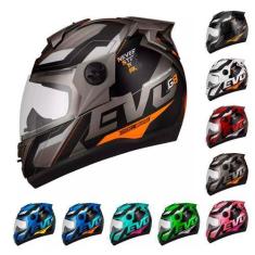 Imagem de Capacete Moto Fechado G8 EVO 56 58 60 62 Diversos Modelos com Viseira 